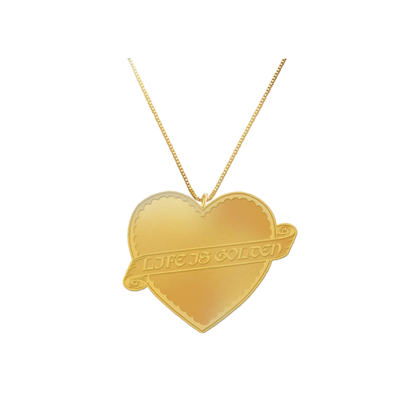 Life Is Golden Necklace